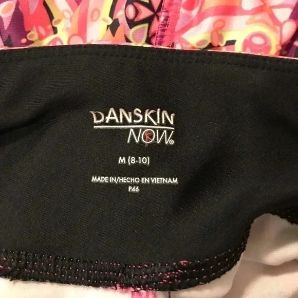 Womens Danskin Now Capri Leggings Pink Boho - Picture 7 of 12